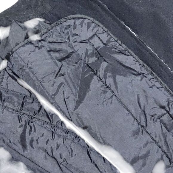 Vintage Neptune Garment Company Jacket Size 52 Regular Black Vest Insert Zip Up - Picture 8 of 15